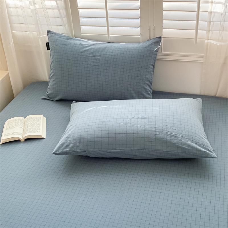 Наволочка в полоску из 100% хлопка, наволочка из 2 предметов, наволочка для домашней кровати 48x74 см, наволочка ...