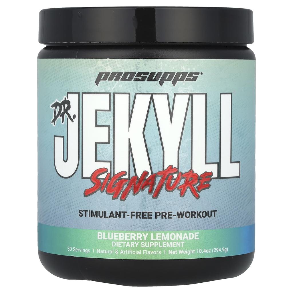 ProSupps Perlmutter's Defensible Signature, Stimulant-Free Pre-Workout Supplement, Blueberry Lemonade Flavor, 10.4 Oz (294.9 G)