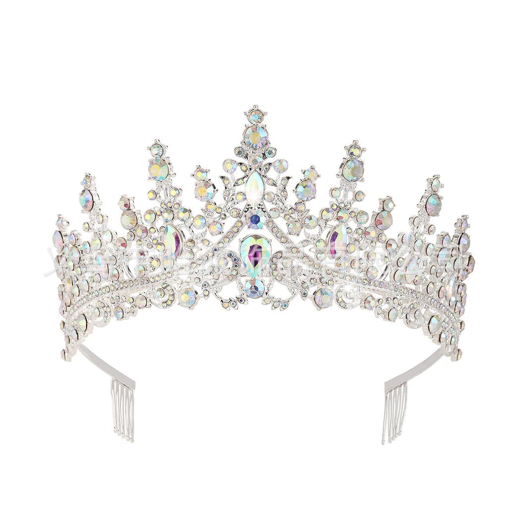 Свадебный головной убор Аксессуары для волос Банкетная вечеринка Прическа Корона Корона