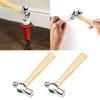 Wooden Handle Round Head Hammer Jewellery Making Accessories Tools Jewellery Mini Hammers Hunting Hammer for Craft