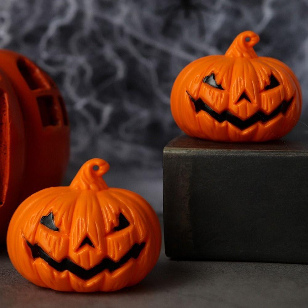 LED Pumpkin Lamp ABS Night Light Creative Halloween Decoration Bar Haunted House