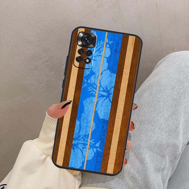 Пляжный Гавайский Имитация Коа Дерево Для Xiaomi Redmi Note 14 10 11 12 13 15 Pro Plus Чехол Обложка Для Redmi 15 15C 14C 10C 12C 13C