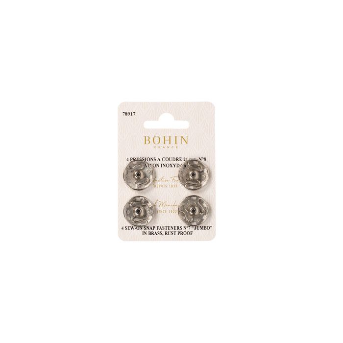 BOUTON PRESSIONX4 21MM N°8