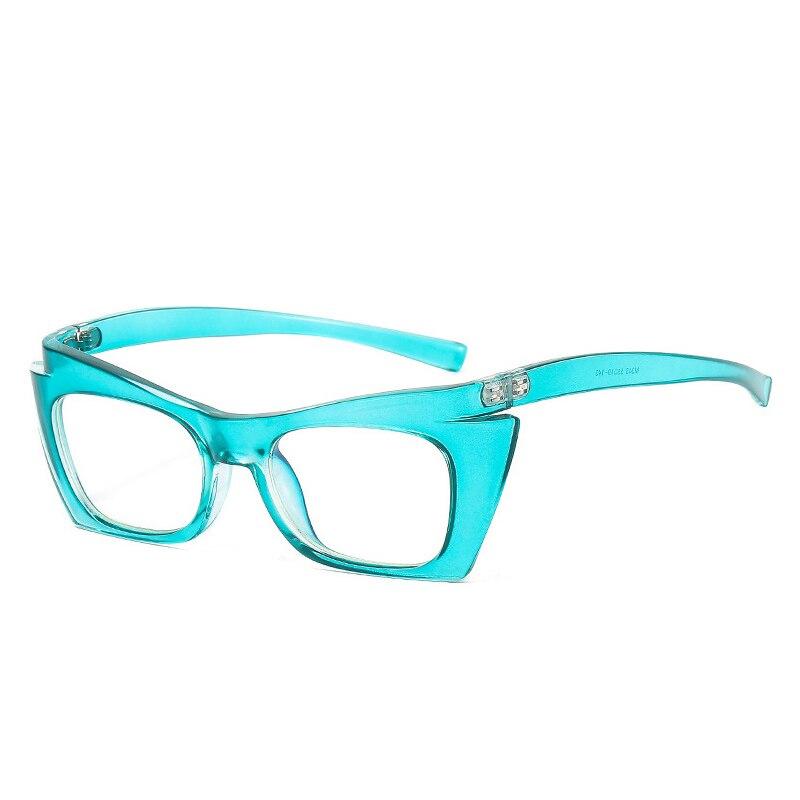 SO & EI, модная красочная оправа для очков «кошачий глаз», женская модная весенняя оправа для очков оранжевого, синего цвета, оптическая мужская оправа для очков