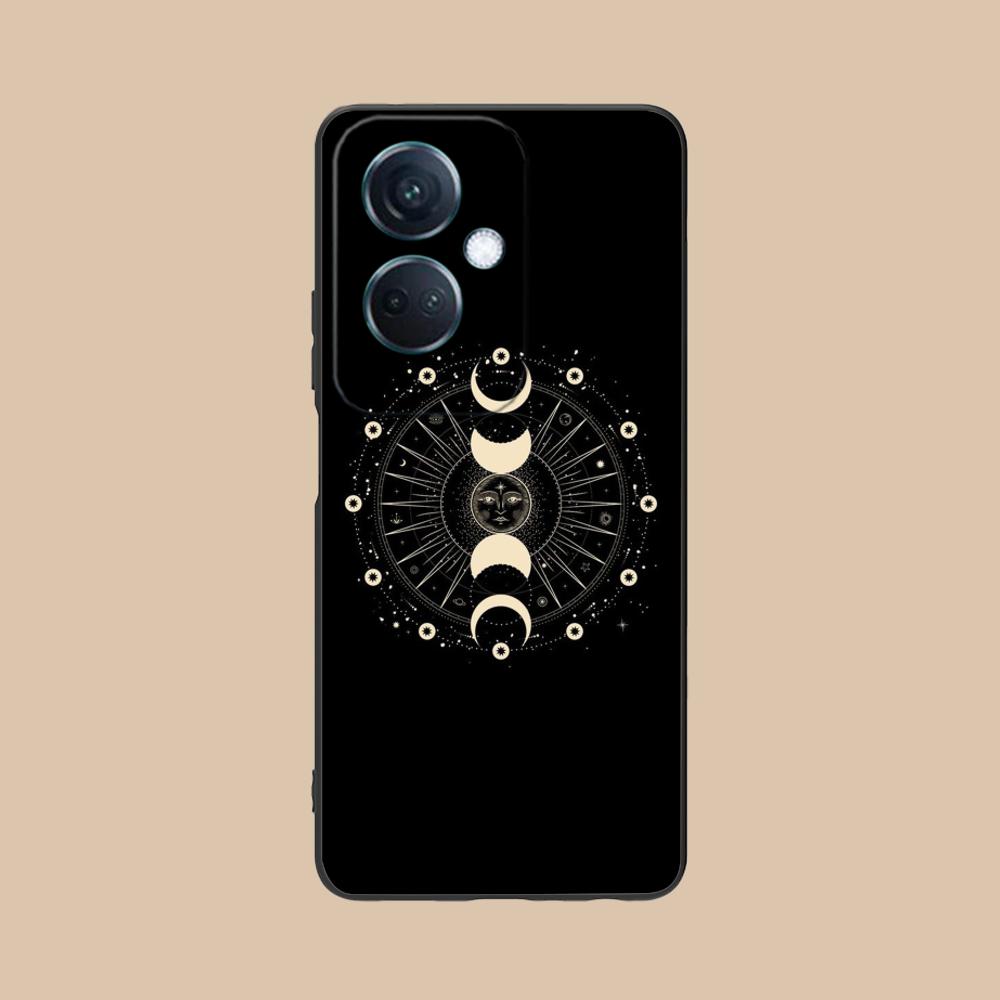Чехол для мобильного телефона Солнце Луна для OPPO Find X9 X8 X7 X6 X5 X3 X2 Plus s Pro Ultra Lite Красочная Печать Чехол Роскошный Красивый