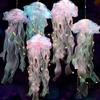 1PC New Gradient Jellyfish Light Decoration LED Light Festival Pendant Courtyard Lighting Handmade Light Small Night Light