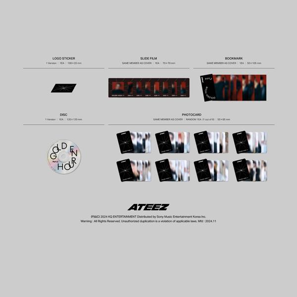 ATEEZ 11th EP [GOLDEN HOUR : Part.2] (DIGIPACK) [Random Version]