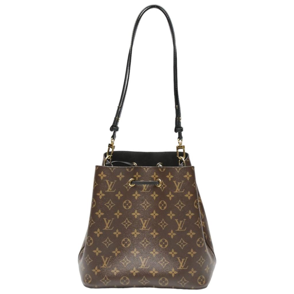Louis Vuitton Сумка на плечо Neonoe с монограммой Холст с монограммой Noir Женская M44020 Б/у