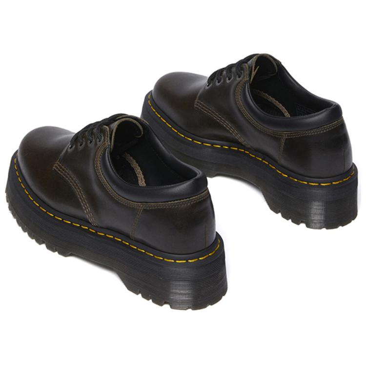 Dr. Martens Fusion Fashion Simple Low-Top Casual Shoes Unisex Casual Shoes Brown 32011302