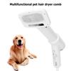 Фен для домашних животных, расческа с регулируемой температурой, массажный уход, фен для волос для домашних животных с пуходеркой для кошек, собак