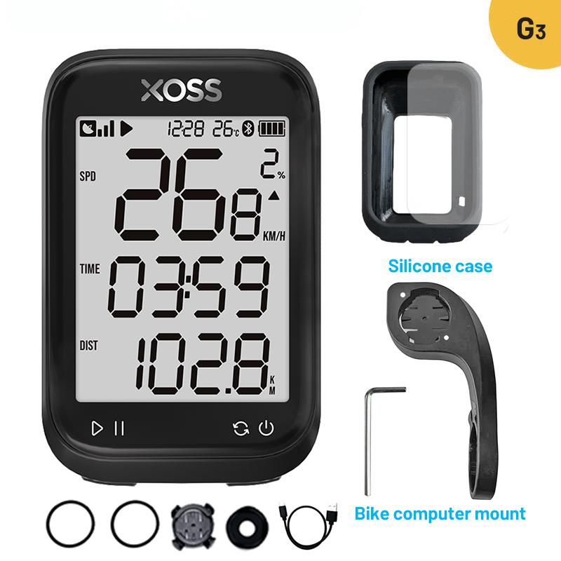 XOSS g3 g3Plus Велокомпьютер Беспроводной GPS Спидометр для Велосипеда Дорожный Велосипед MTB Водонепроницаемый ANT+ Каденс Скорость Умный Велокомпьютер