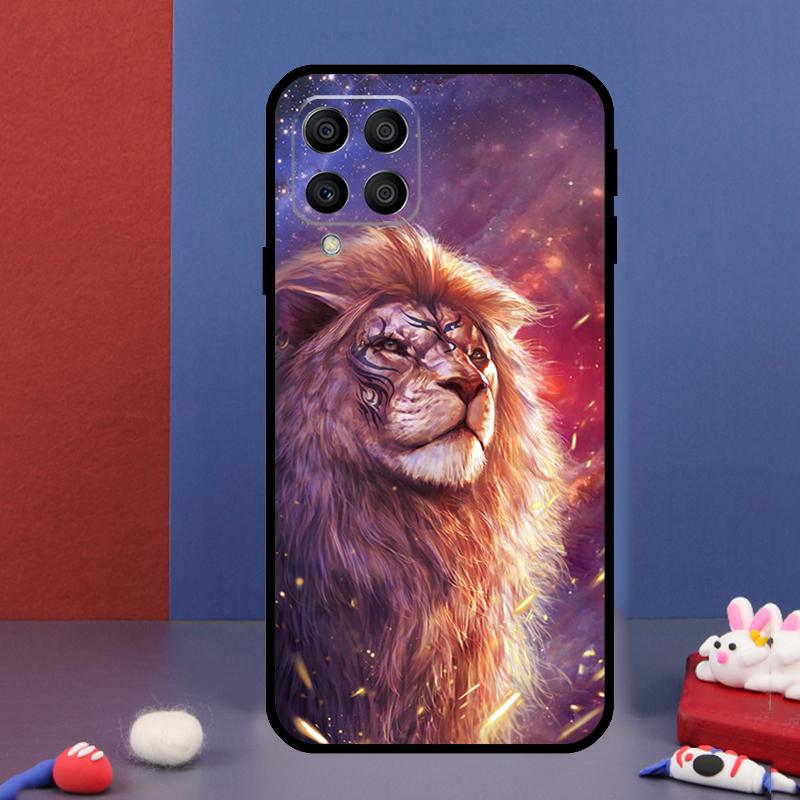 Арт Лев Для Samsung Galaxy M33 M13 M23 M53 M15 M55 M31 M51 M14 M34 M54 M20 M30s M32 M52 Чехол для телефона