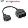 22 PIN To 16 Pin Connector Adapter For Toyota 22pin To OBD2 16Pin Connector OBD Car Diagnostic Tool