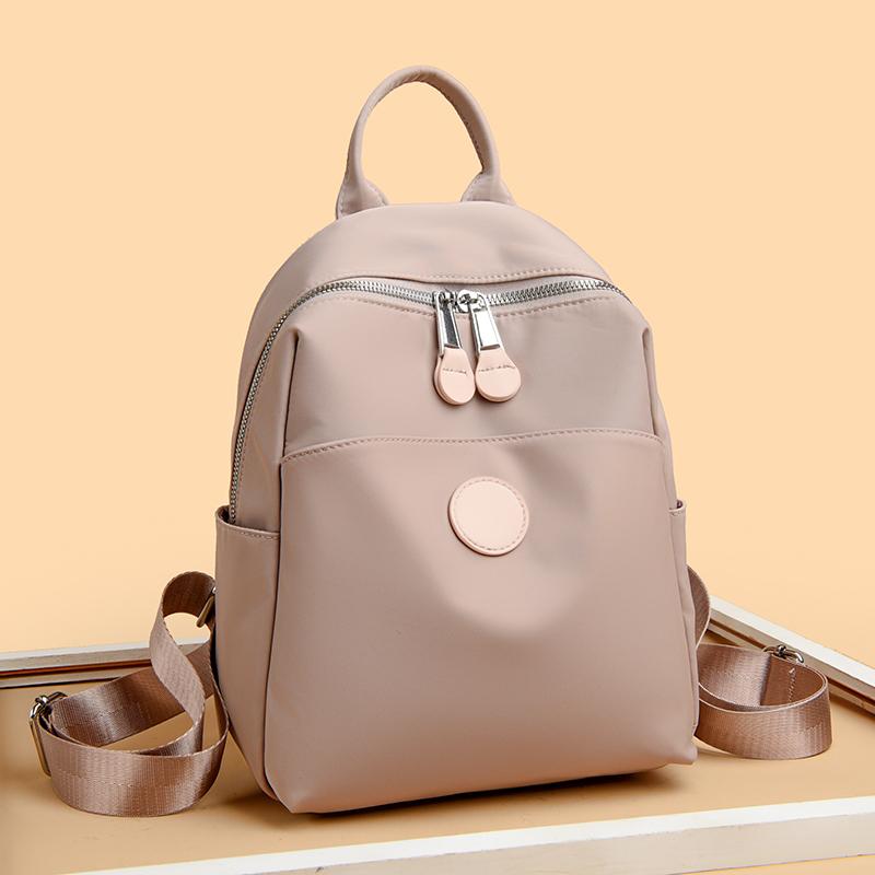 Женский однотонный рюкзак Oxford Student Schoolbag Дорожная сумка