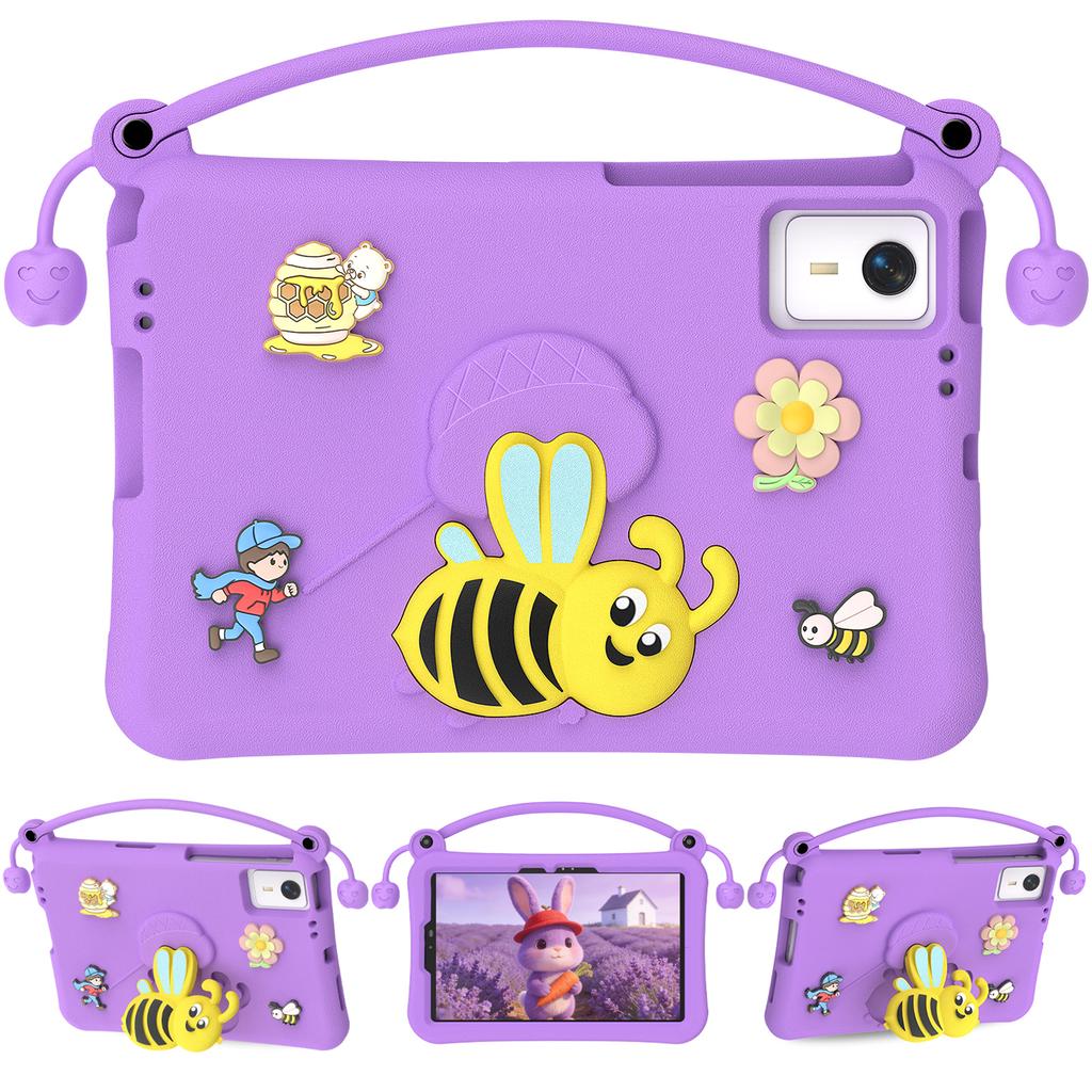 Shockproof Tablet Case with Stand and Handle, Washable EVA Foam Kids-Friendly Protective Cover Fits for , , , 11-inch