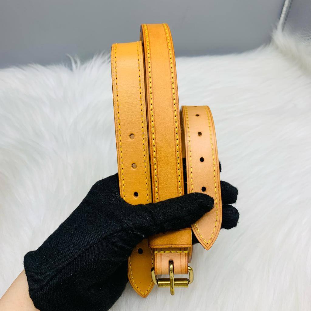 [Pre-Owned] Petit Noe Classic Monogram Drawstring Closure Coated Canvas With Leather Trim Bucket Bag - Excellent #RE4TMN