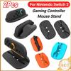 2PCS Mini Portable Mice Base Ergonomic Handheld Mouse Holder Controller Mouse Dock for Nintendo Switch 2 Joy-Con Accessories