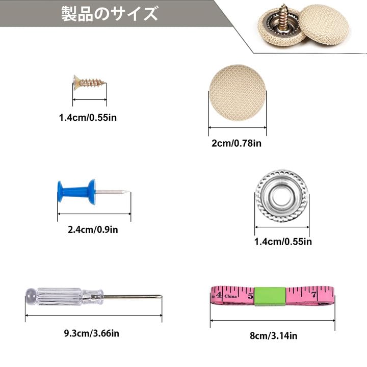 Aicosineg 65pcs Auto Ceiling Repair Roof Headliner Auto Repair Button Rivet Ceiling Repair Car