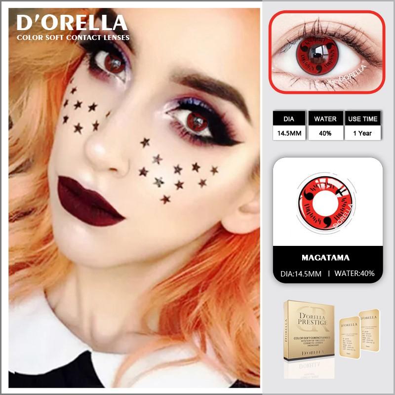 DORELLA 1 пара YSP Косплей Мягкие цветные контактные линзы Косметика для глаз Хэллоуин Контактлен