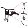 Welded Iron Vehicle Frame with Slotted Brackets for Custom Drift Tricycle Kits