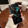 Прозрачный чехол для телефона с акварельным мраморным узором для Samsung Galaxy A56 A57 A37 A55 A54 A36 A35 A26 A16 A17 A07 A52 A34