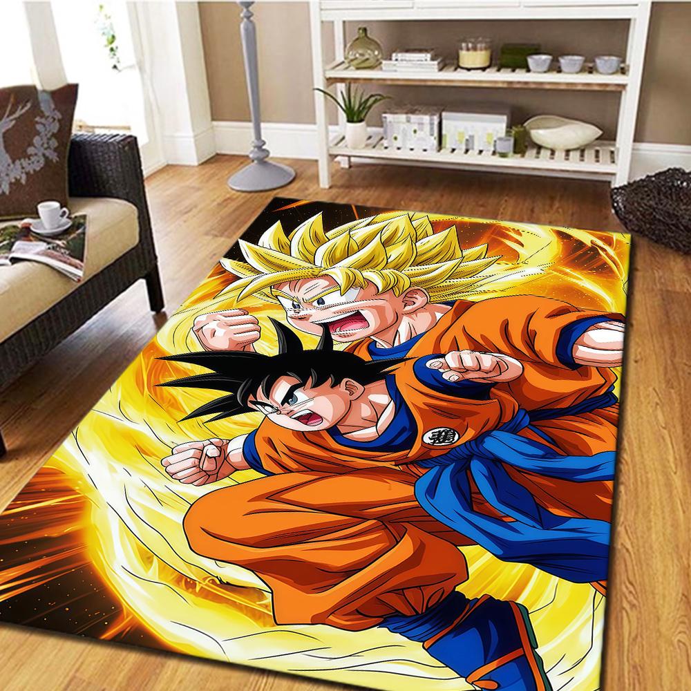 Dragon Ball Super Carpet, Cool Movie Mat for Home Decor, Digital Print Bedroom Floor Rug, Living Room -HYQ7