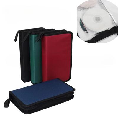 Чехол для хранения альбомов, пылезащитный чехол-молния, держатель для хранения альбомов, двухсторонний органайзер для хранения CD и DVD, чехол-кошелек для переноски альбомов