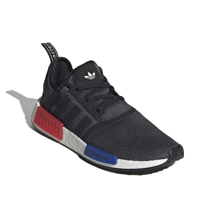 adidas NMD_R1 Black OG 2023 Кроссовки унисекс Core-Black Semi-Lucid-Blue Glory-Red HQ4452