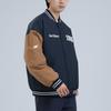 New Balance Мужские бейсбольные майки Темно-синие Бейсбольный воротник Умеренный прямой крой AMJ34309-ECL