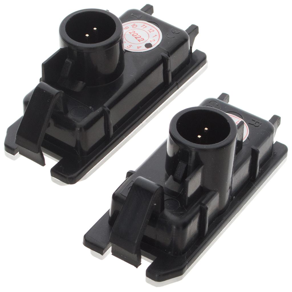 Fiat 500 13-19 LED license plate lights 2 pcs set