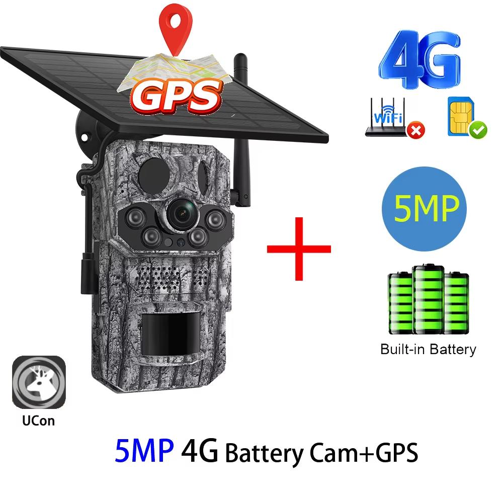 4G 2K 5MP PIR датчик движения активируется время срабатывания ночного видения IP66 охотничий след водонепроницаемый дикая природа батарея солнечная камера литиевая батарея