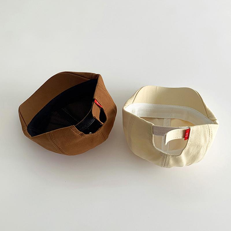 Мультяшный медведь для мальчика и девочки, берет, кепка, симпатичная, дышащая, мягкая, хлопковая, детская, кепка, повседневная, для путешествий, для малышей, для газетчиков, береты