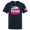 26 Penn Fishing Логотип Принт Новые Унисекс Модные Футболки с коротким рукавом Трендовые Простые Универсальные Футболки с коротким рукавом Быстросохнущие