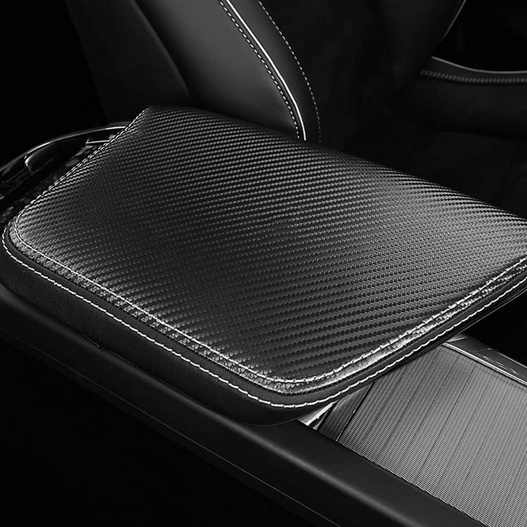 Крышка подлокотника центральной консоли, подходит для Volvo S90 XC90 XC60 2018-накладка на подлокотник из углеродного волокна