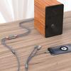 3-в-1 Аудиокабель-адаптер USB TypeC 3,5 мм на 2 RCA для усилителей, стереозвука, для подключения домашнего кинотеатра