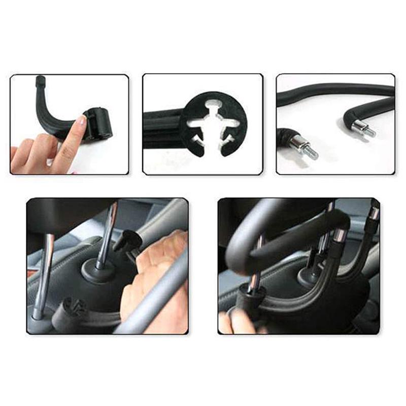 Универсальный подголовник для автомобильного сиденья, вешалка для одежды, пальто, пиджака, костюма, держатель для стойки