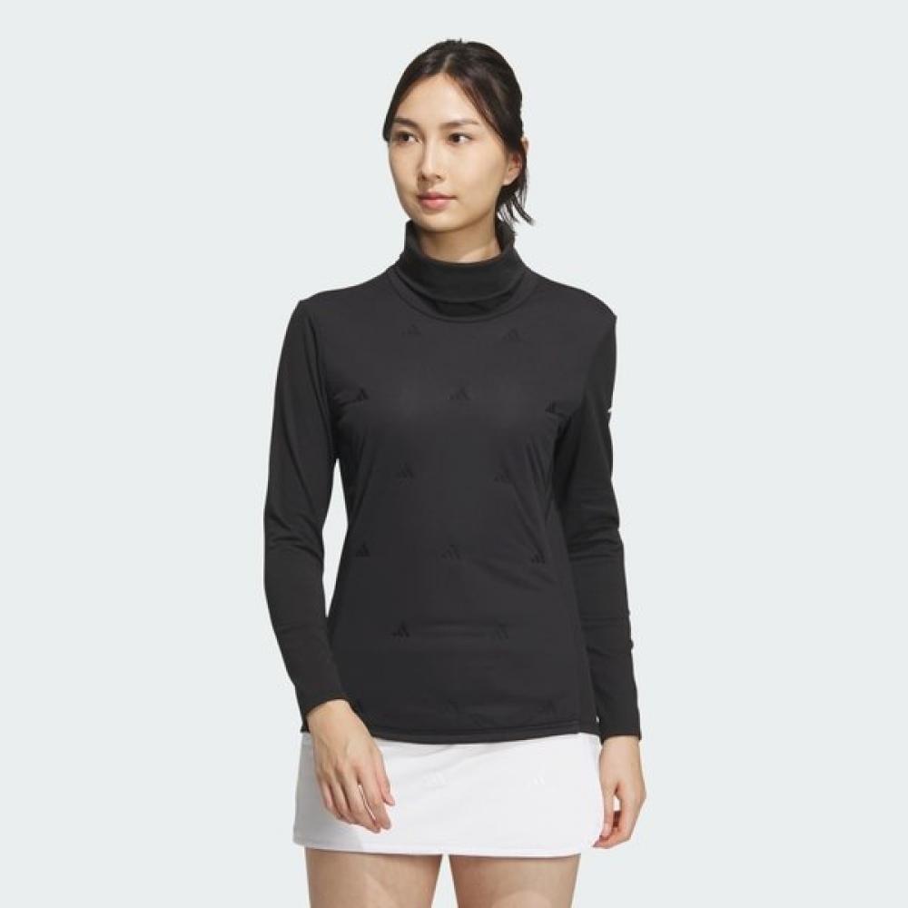 Adidas Golf 2023 Fw Women Golf Frost Guard Cold Lady Long Sleeve Mock Neck Shirt Hz6122
