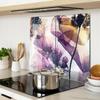Szklane Hartowane Deski Komplet 2 Sztuk Suche Nasiona Maku 2X30X52 Cm