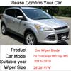 3X автомобильные щетки стеклоочистителя для Ford Escape 3 MK3 Kuga 2 MK2 2013 ~ 2016 передние и задние дворники авто экстерьер