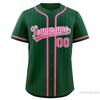 Mens Custom Printed Baseball Jersey Sportswear Loose Fit V-Neck Short Sleeve Athletic Top