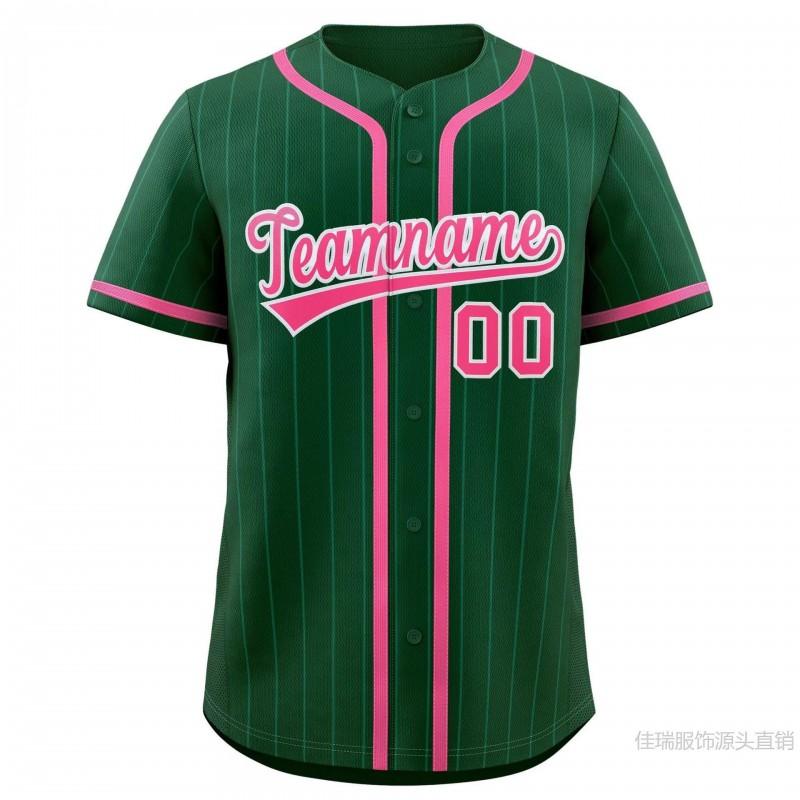 Mens Custom Printed Baseball Jersey Sportswear Loose Fit V-Neck Short Sleeve Athletic Top