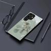 Прозрачный чехол для телефона с принтом листьев эвкалипта, подходит для Galaxy S26 S25 S24 S23 Ultra S22 Ultra S20 Ultra 56 A72 A73 5G