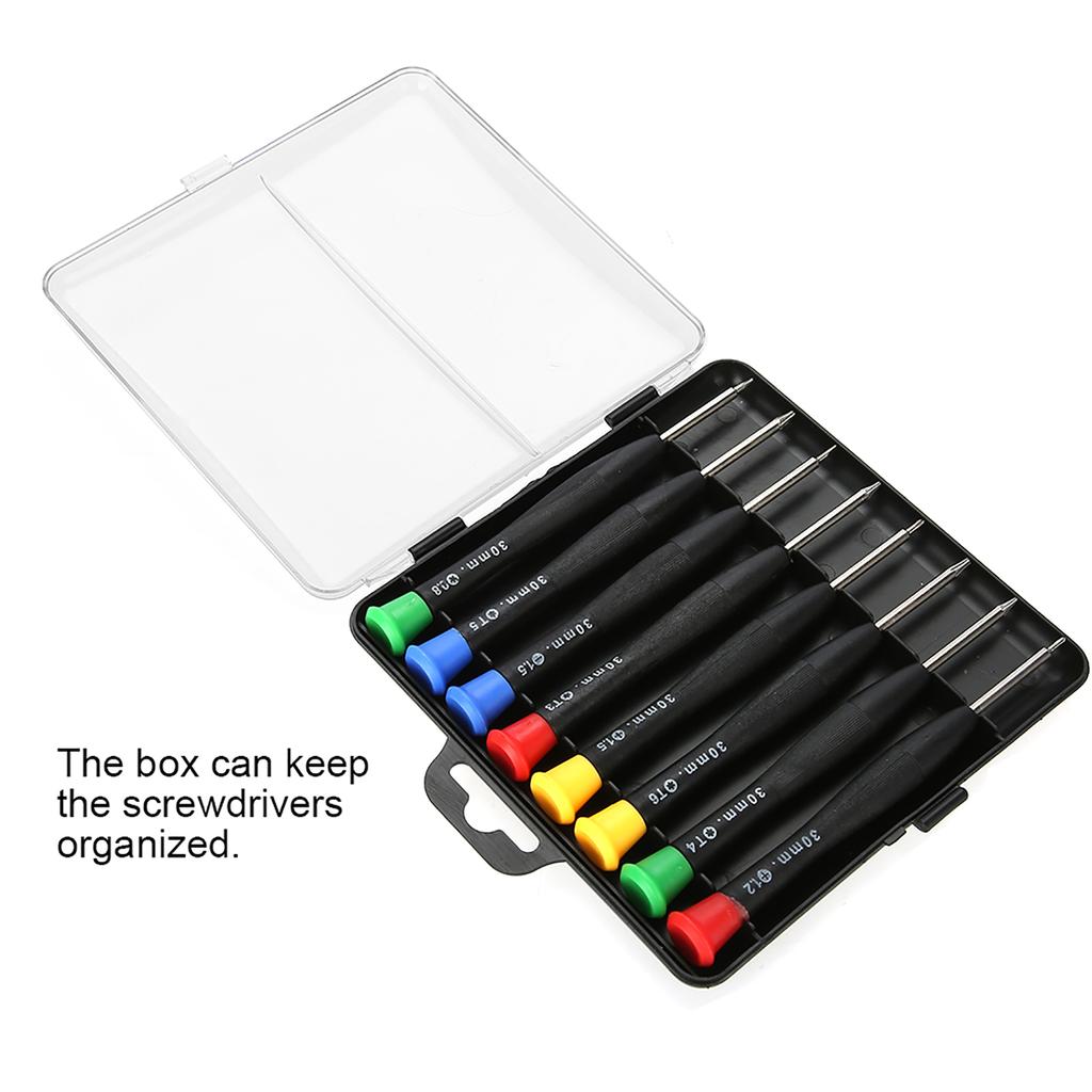 8pcs Precision Screwdriver Electronic Watch Repair Jewelry Making Screwdrivers Set