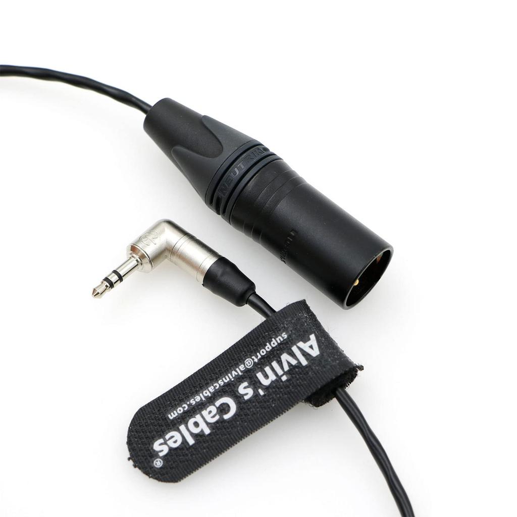 Cables Timecode Cable for Sony FS7 FS5 for Canon C100 Camera from Tentacle Sync TRS To XLR 3 Pin Male Connector Time Code Alvin's 3.5mm 45cm18inches