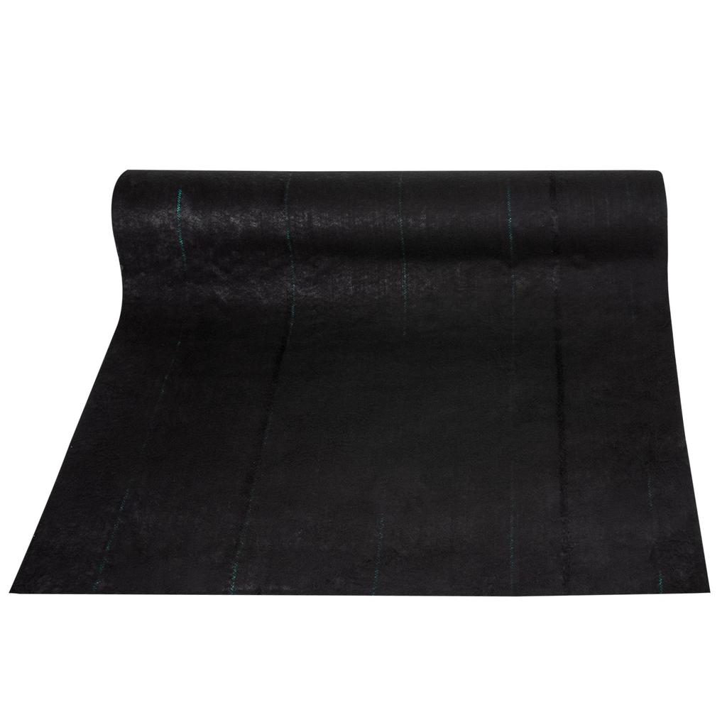 VEVOR Garden Weed Barrier Fabric, 197 g/m² Heavy Duty Landscape Fabric, 120 cm x 3048 cm Weed Block Control for Garden Ground Cover
