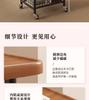 Retro, medieval style, movable sofa, side table, balcony, small tea table, high-end bedside cabinet, small tea table, small cart