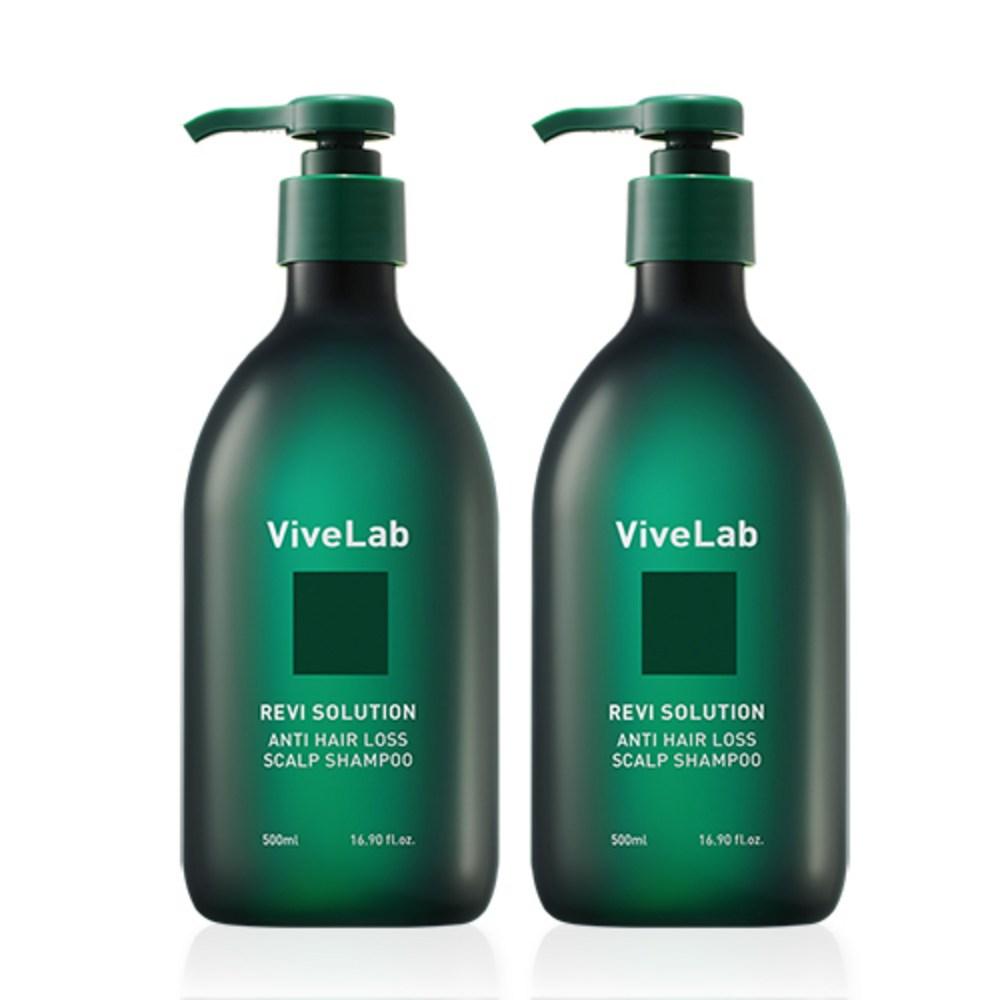 Шампунь против выпадения волос Vibe Lab Revye Solution Anti-Hair Loss Shampoo большой емкости, 500 мл, 2 шт.