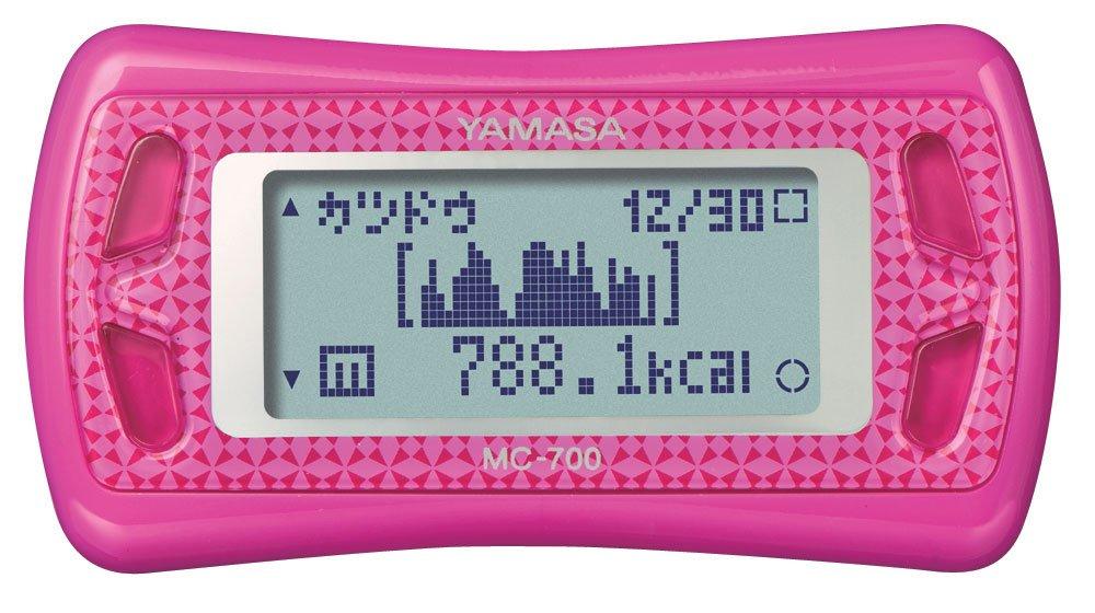 Шагомер YAMASA MY CALORY Розовый MC-700P