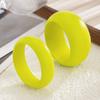 Hip Hop Exaggerate Bangles Fluorescent Green Wood Hand Ring Vintage Chunky Bracelets Women  Girls