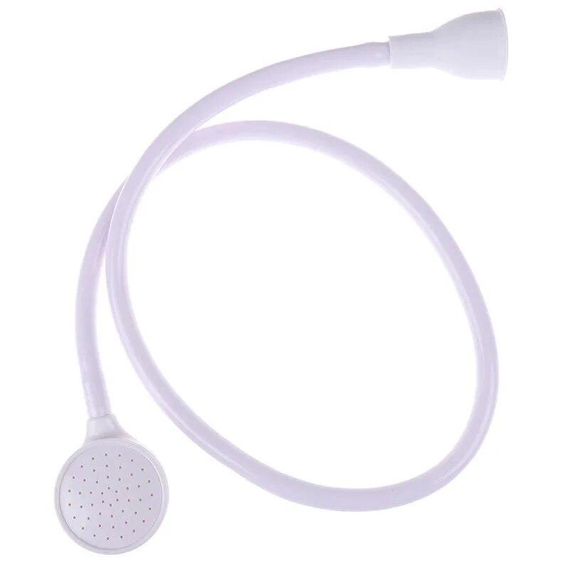 Портативный универсальный удлинитель для смесителя, насадка для душа, простой распылитель для мытья, чистка волос для людей, домашних животных, аксессуары для душа в ванной комнате